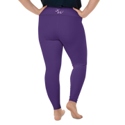 Purple Plus Size Leggings