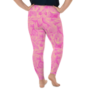 Lemon Berry Swirl Plus Size Leggings