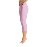 Pink Lavender Capri Leggings