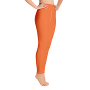 Orange Yoga Pants