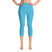 Pacific Blue Capri Yoga Pants