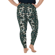 Rainforest Snakeskin Plus Size Leggings