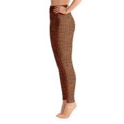 Terracotta Bouclé Yoga Pants