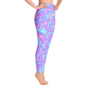 Bubble Gum Blaze Yoga Pants