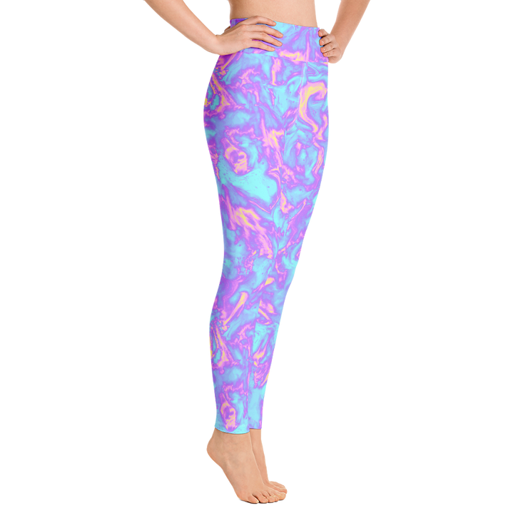 Bubble Gum Blaze Yoga Pants