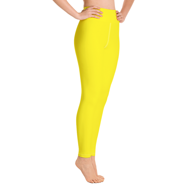 Yellow Yoga Pants