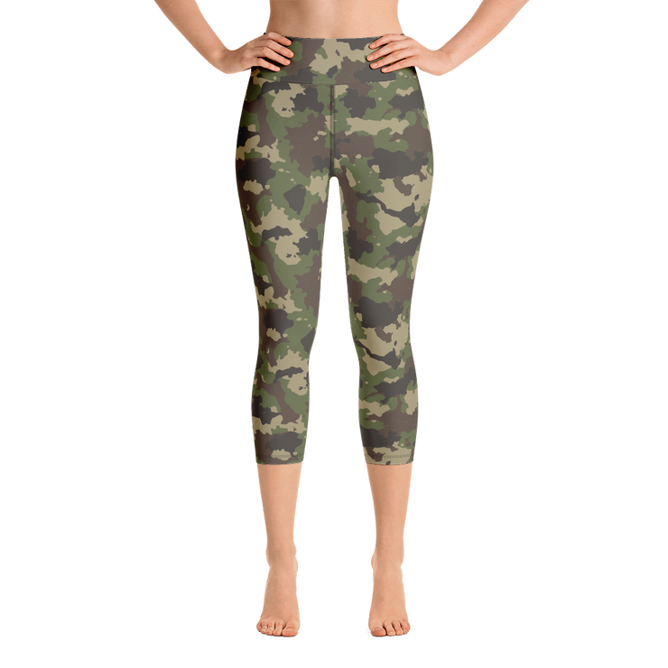 Camo Capri Yoga Pants