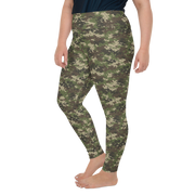 Camo Pixel Plus Size Leggings