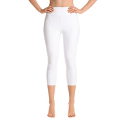 White Capri Yoga Pants