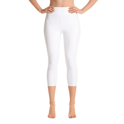 White Capri Yoga Pants