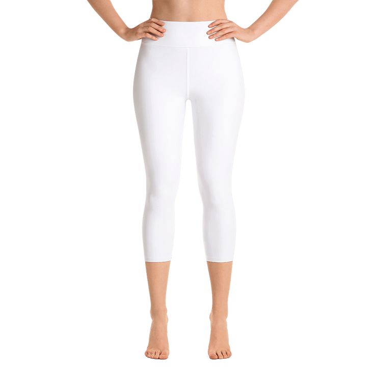 White Capri Yoga Pants