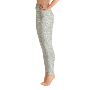 Silver Fur Yoga Pants