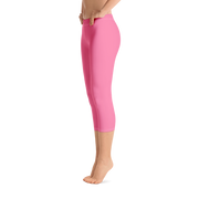 Pink Capri Leggings