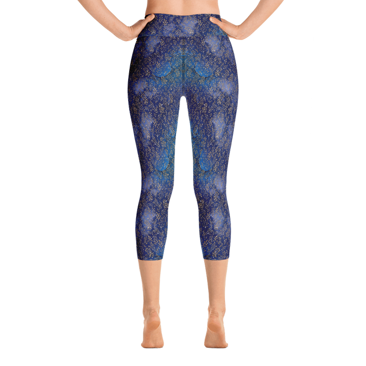 Rosemary Gold Capri Yoga Pants