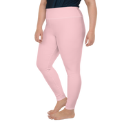 Cotton Candy Pink Plus Size Leggings