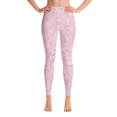Cherry Cream Yoga Pants
