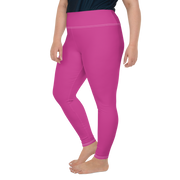 Fuschia Plus Size Leggings