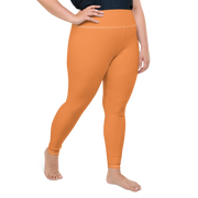 Coral Plus Size Leggings