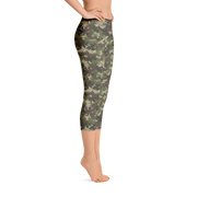 Camo Pixel Capri Leggings