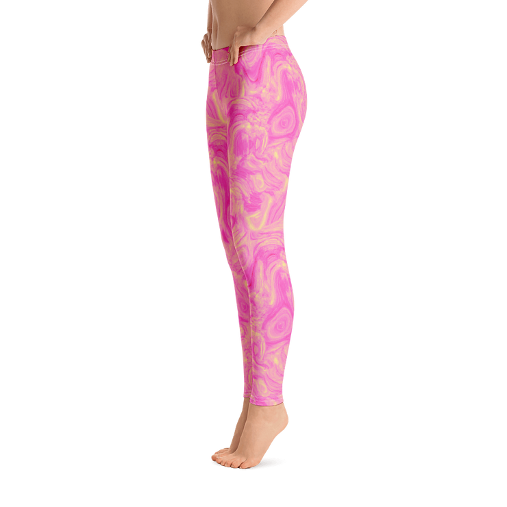 Lemon Berry Swirl Leggings