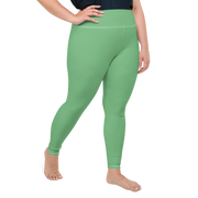 Fern Plant Plus Size Leggings