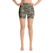 Camo Pixel Yoga Shorts