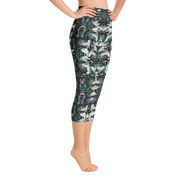 Rainforest Snakeskin Capri Yoga Pants