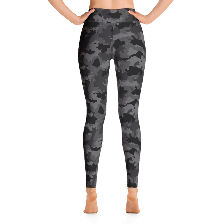 Black Camo Yoga Pants