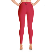 Lava Red Yoga Pants