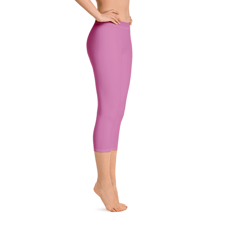 Pink Blush Capri Leggings