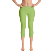 Apple Green Capri Leggings