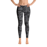 Black Camo Pixel Leggings