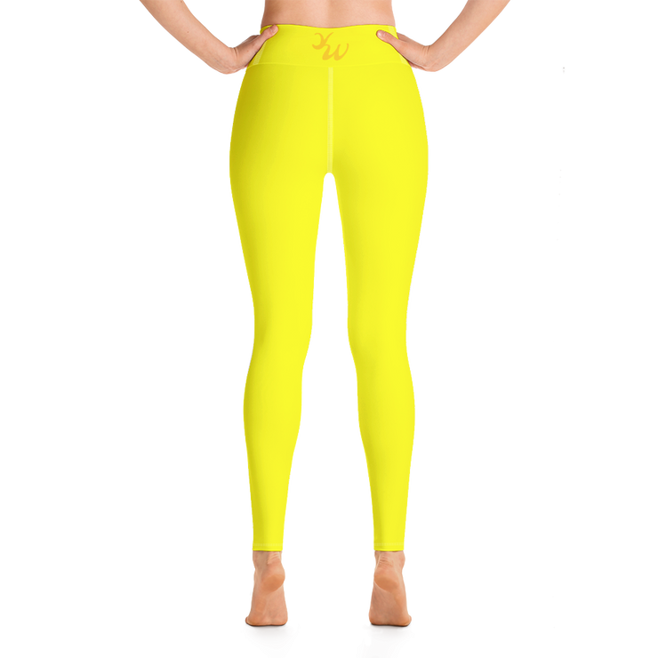 Yellow Yoga Pants 