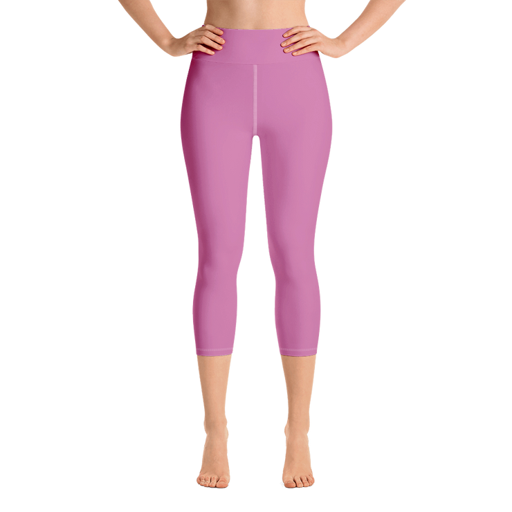 Pink Blush Capri Yoga Pants