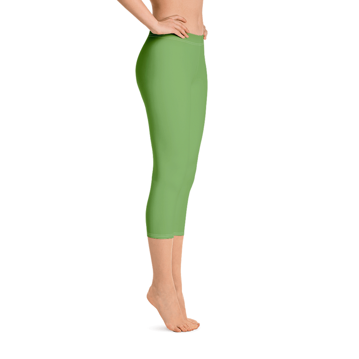 Pistachio Capri Leggings