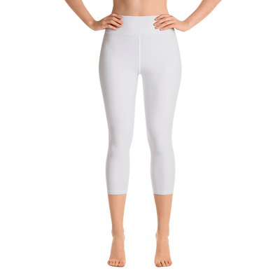 Light Gray Capri Yoga Pants