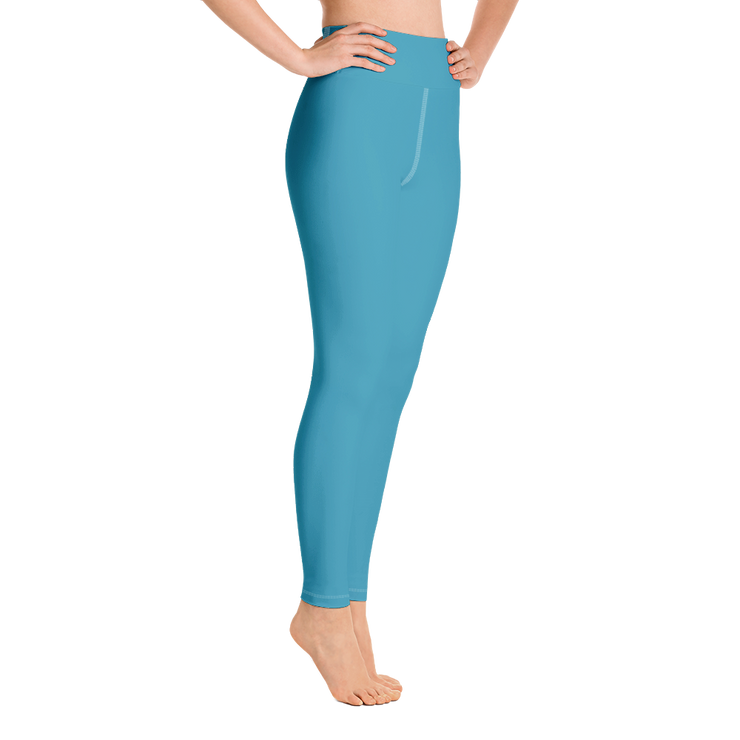 Steel Blue Yoga Pants