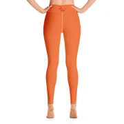 Orange Yoga Pants