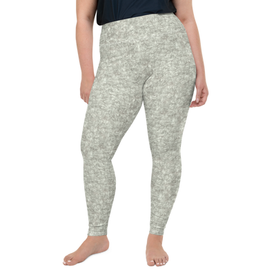 Silver Fur Plus Size Leggings