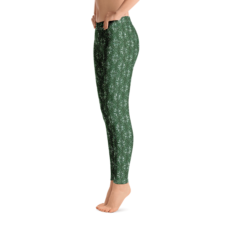 Forest Snowflake Leggings