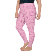 Berry Swirl Plus Size Leggings