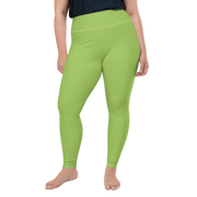 Apple Green Plus Size Leggings