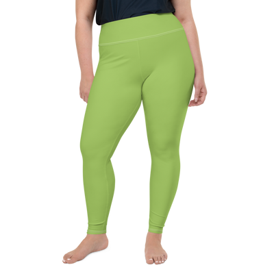 Apple Green Plus Size Leggings