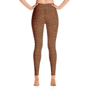 Terracotta Bouclé Yoga Pants