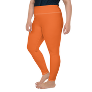 Orange Plus Size Leggings