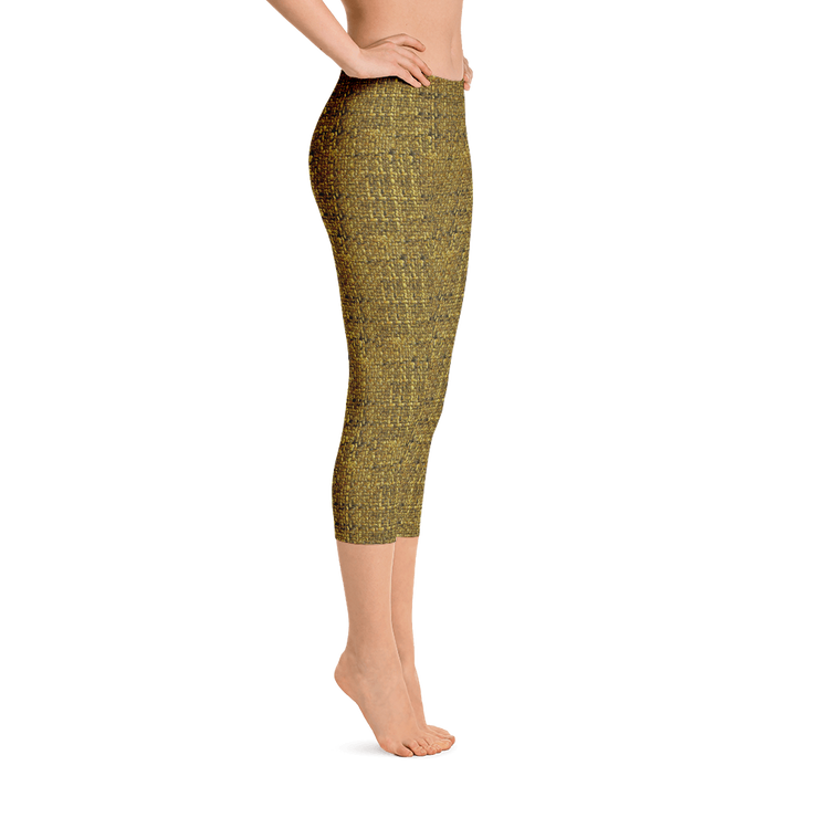 Dijon Bouclé Capri Leggings