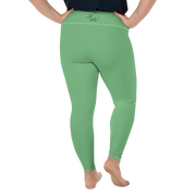 Fern Plant Plus Size Leggings