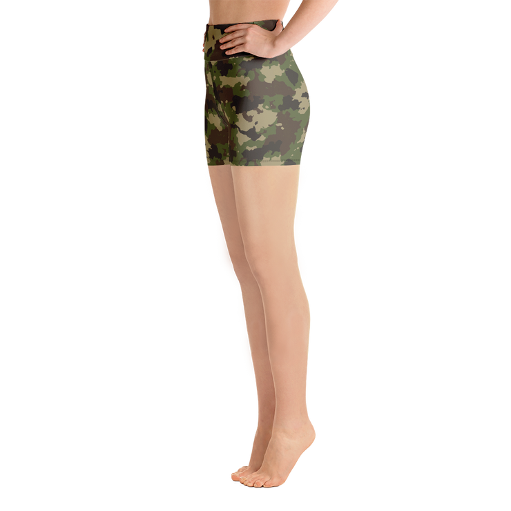 Camo Yoga Shorts