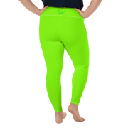 Neon Green Plus Size Leggings