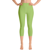 Apple Green Capri Yoga Pants